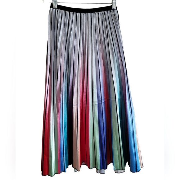 CODIGO Rainbow High Waisted Skirt Sz Small - Picture 6 of 9